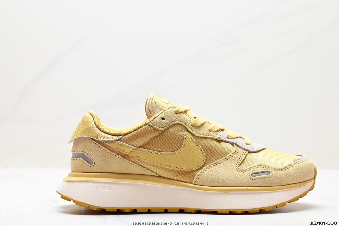 150 耐克NIKE PHOENIX WAFFLE 走秀款解构 高端跑鞋  FJ1409-700