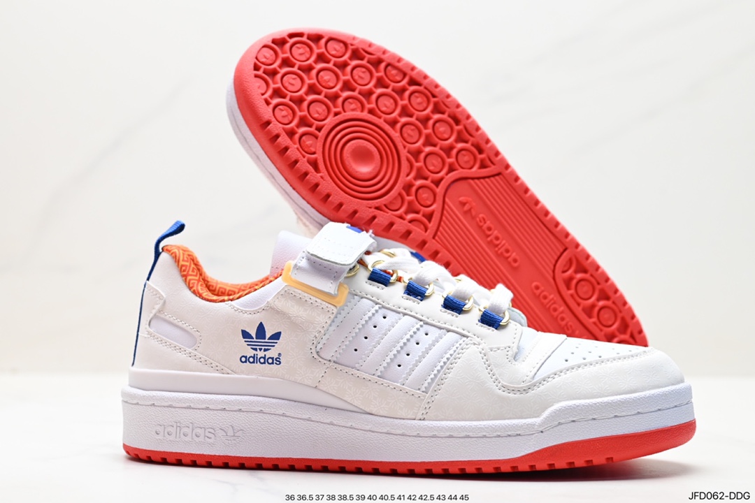 170 阿迪达斯 Adidas Original Forum 84 Low OG 低帮复古潮流运动板鞋HP2355