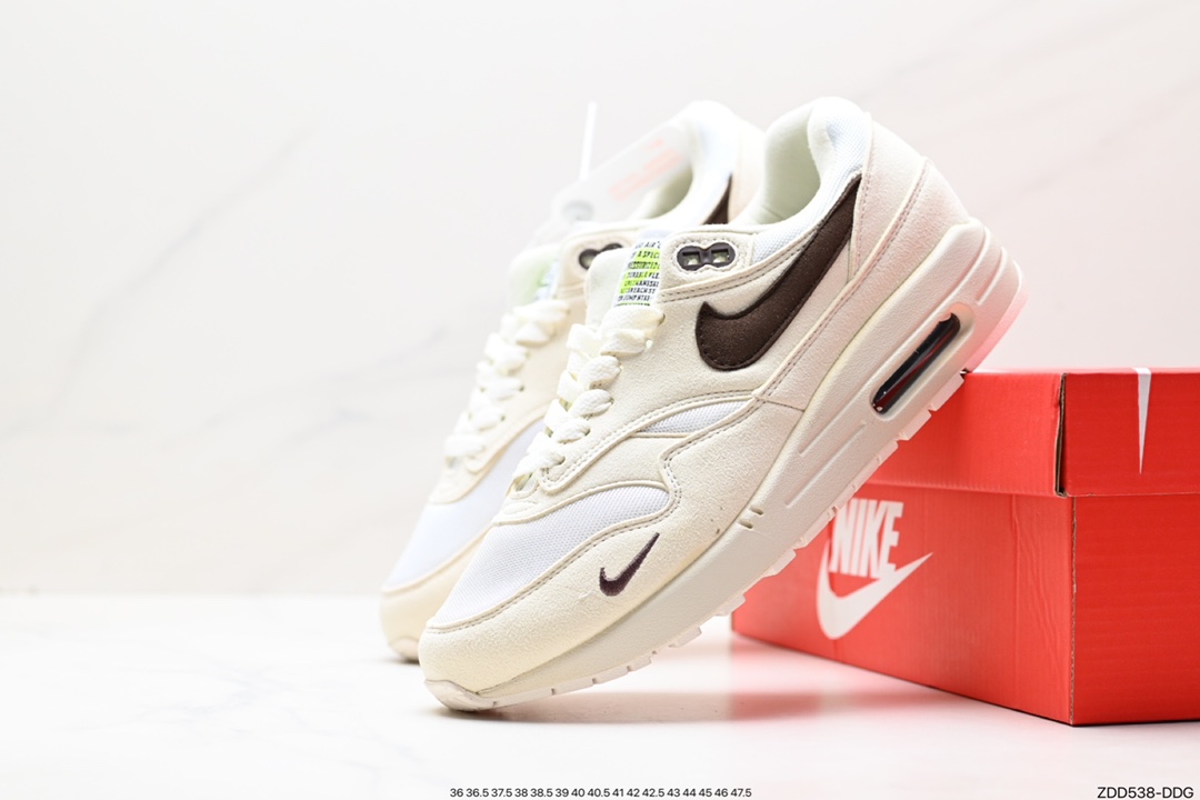 230 Nike Air Max 1 初代复古气垫百搭休闲运动慢跑鞋 537383-126