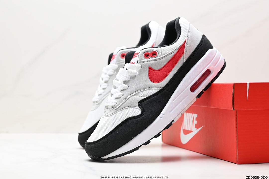 230 Nike Air Max 1 初代复古气垫百搭休闲运动慢跑鞋 537383-126