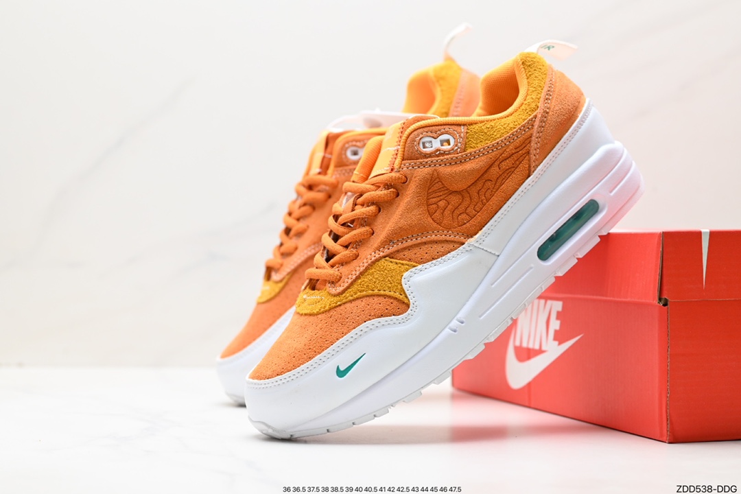 230 Nike Air Max 1 初代复古气垫百搭休闲运动慢跑鞋 537383-126