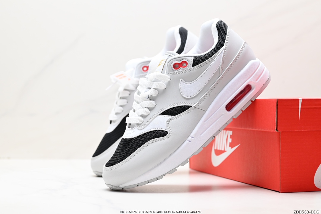 230 Nike Air Max 1 初代复古气垫百搭休闲运动慢跑鞋 537383-126