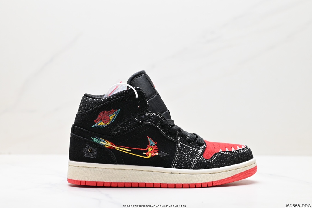 Air Jordan 1 Shoes Air Jordan Black White Vintage High Tops