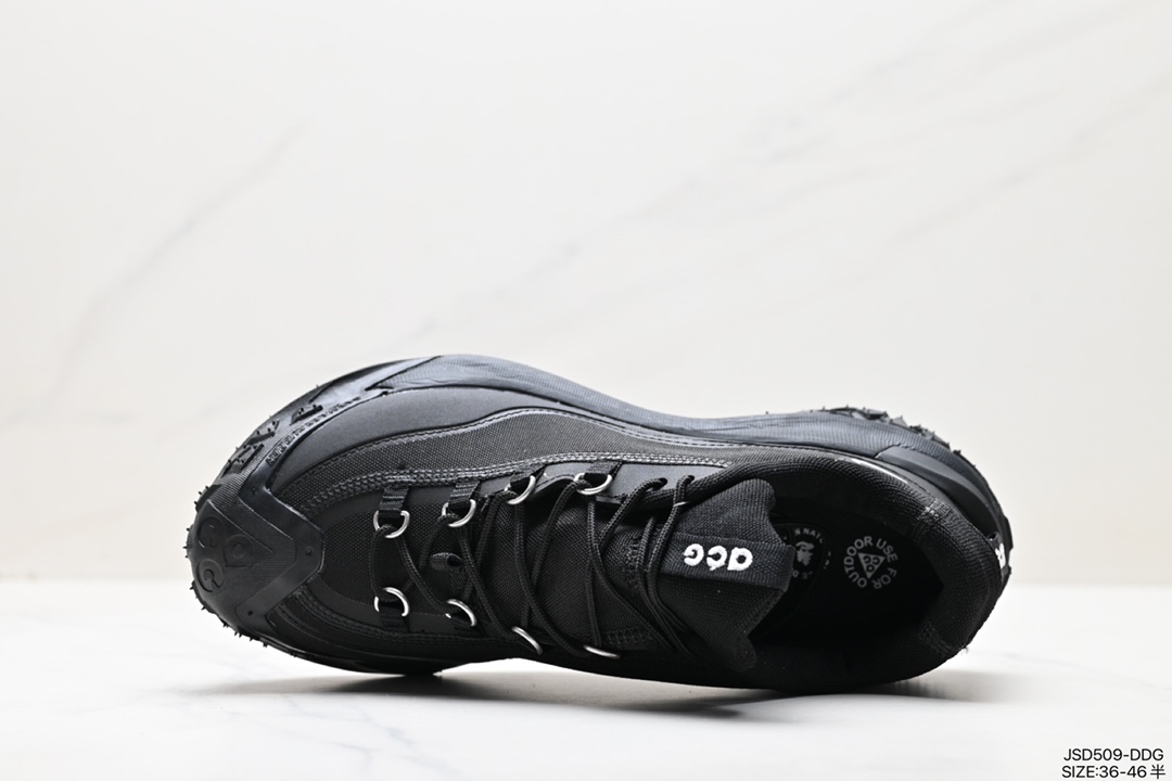 200 Comme Des Garons x Nike ACG Mountain Fly 2 Low”triple Black“运动鞋“联名黑武士”DV8903-202