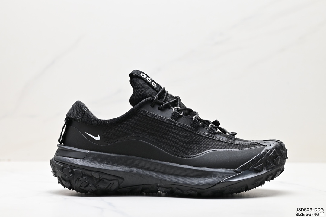 200 Comme Des Garons x Nike ACG Mountain Fly 2 Low”triple Black“运动鞋“联名黑武士”DV8903-202