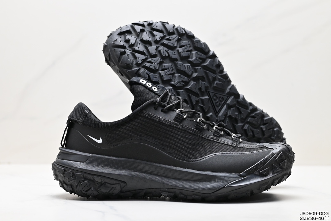 200 Comme Des Garons x Nike ACG Mountain Fly 2 Low”triple Black“运动鞋“联名黑武士”DV8903-202