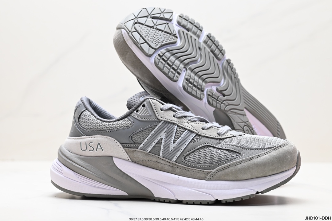 190 新配色 New Balance M990SS6 新百伦NB990V6 黑灰 第六代总统复古慢跑鞋 M990WT6