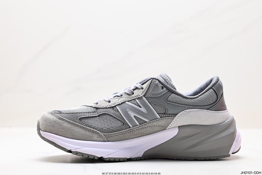 190 新配色 New Balance M990SS6 新百伦NB990V6 黑灰 第六代总统复古慢跑鞋 M990WT6