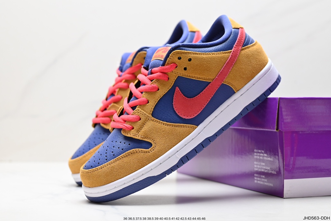 190 耐克Nike SB Dunk Low 扣篮系列 复古低帮休闲运动滑板板鞋 BQ6817-700