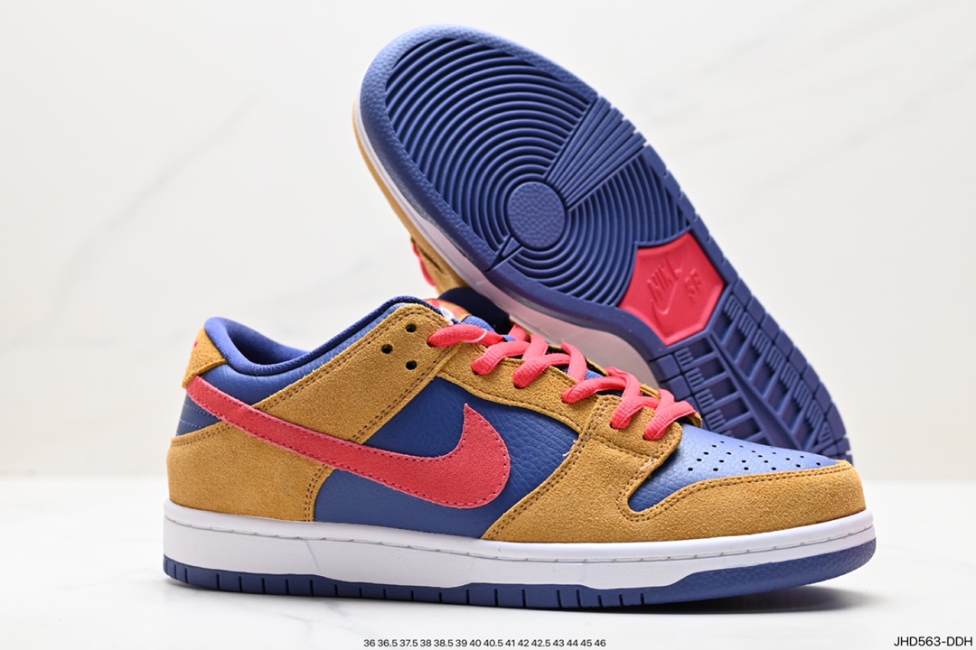 190 耐克Nike SB Dunk Low 扣篮系列 复古低帮休闲运动滑板板鞋 BQ6817-700