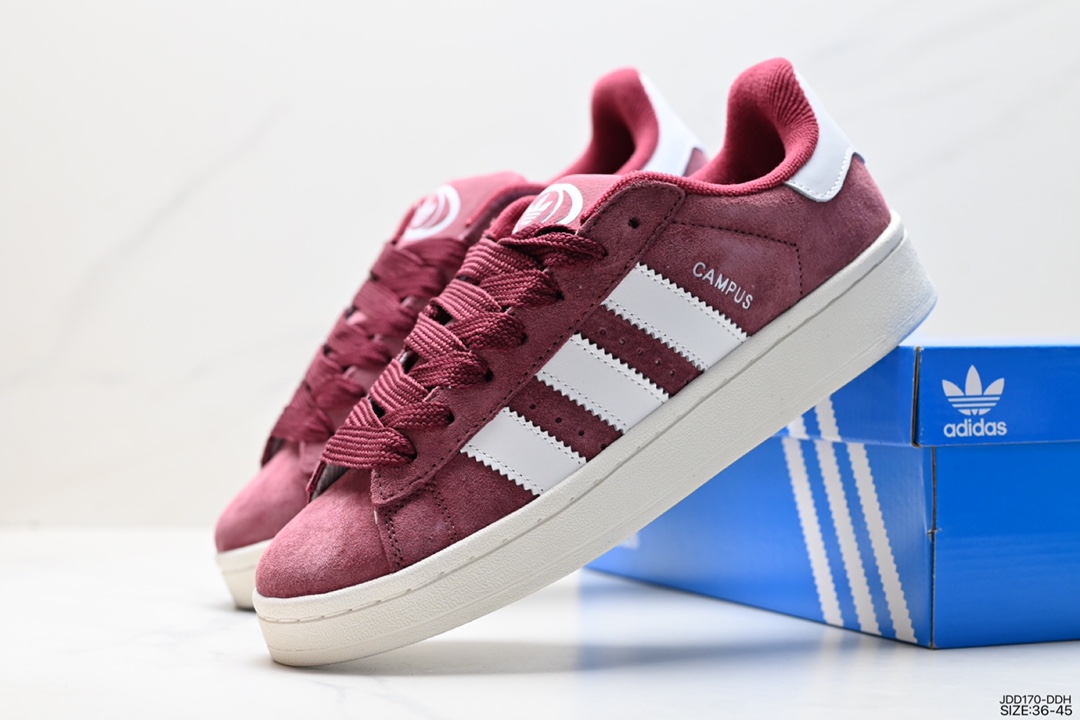 120 Adidas Originals Campus 00s 学院系列 面包风经典复古低帮百搭休闲运动板鞋 HQ8711