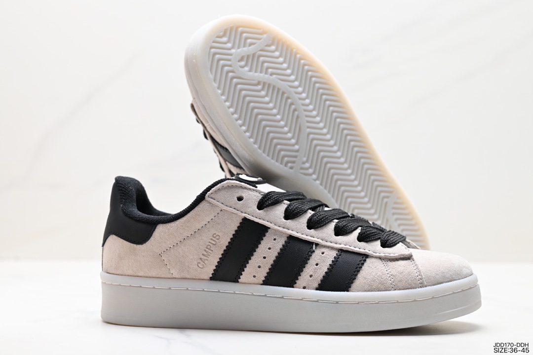 120 Adidas Originals Campus 00s 学院系列 面包风经典复古低帮百搭休闲运动板鞋 HQ8711