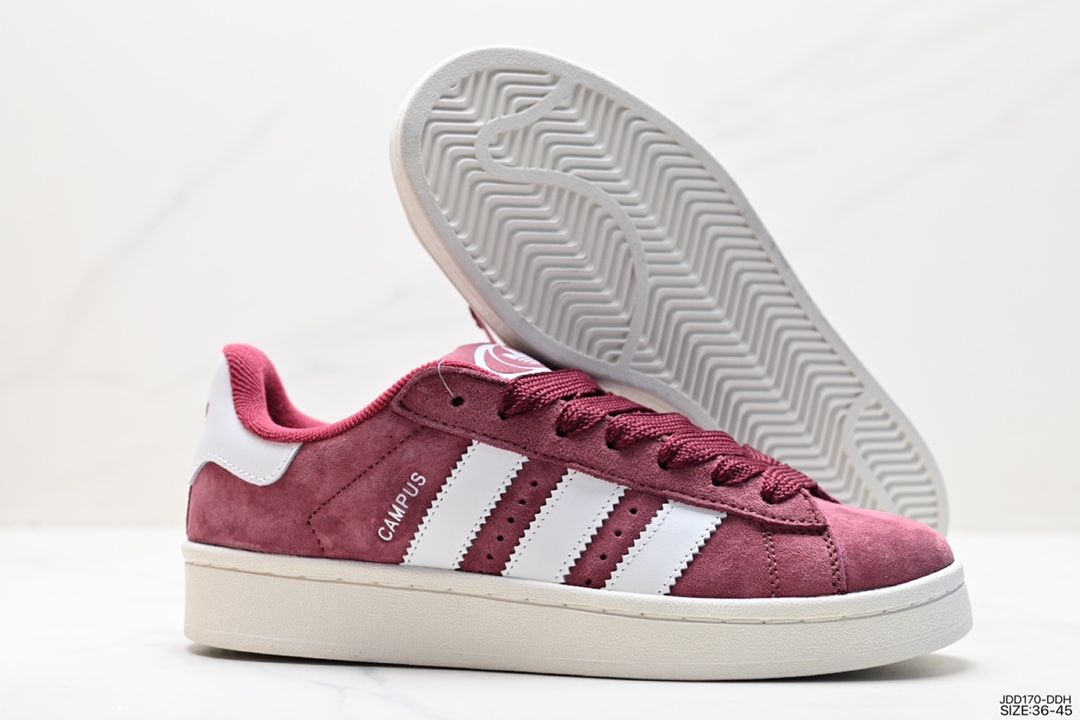 120 Adidas Originals Campus 00s 学院系列 面包风经典复古低帮百搭休闲运动板鞋 HQ8711