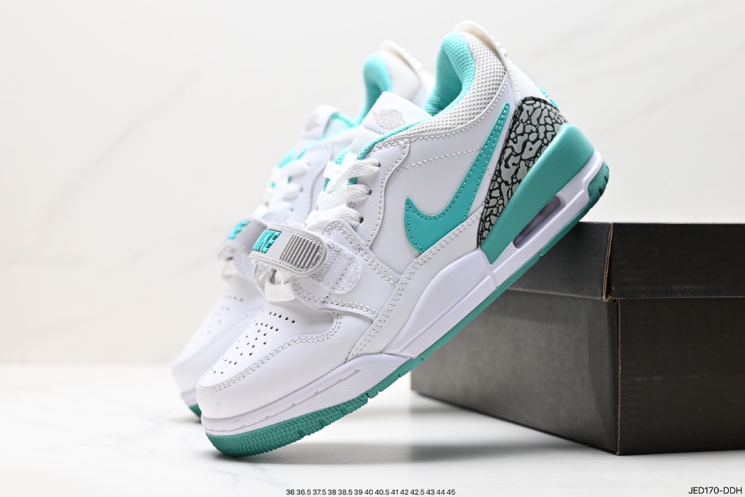 150 耐克Nike Air Jordan Legacy 312 Low”White/Pine Green“乔丹篮球鞋 CD7069-130