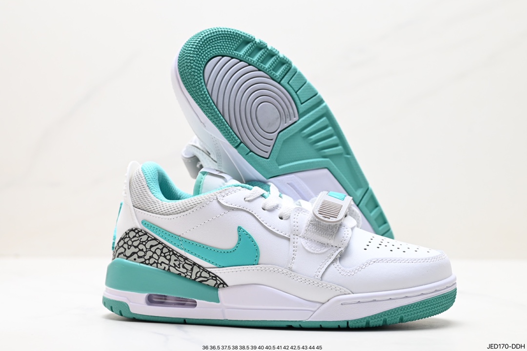 150 耐克Nike Air Jordan Legacy 312 Low”White/Pine Green“乔丹篮球鞋 CD7069-130