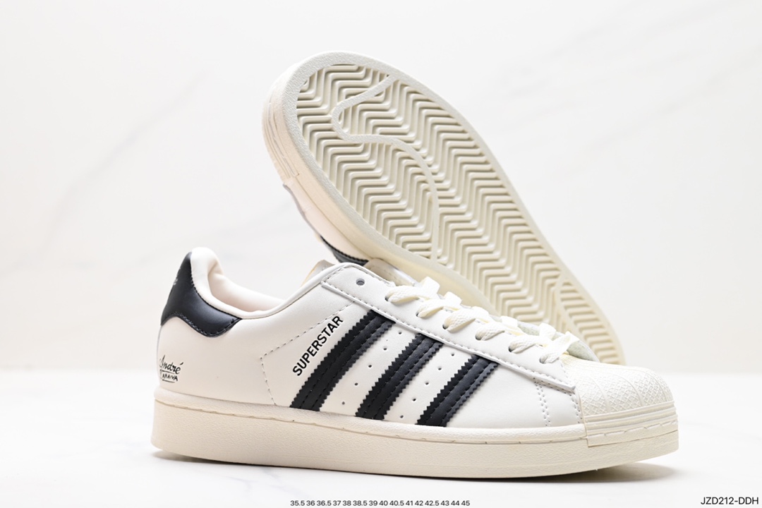 140 阿迪达斯Adidas三叶草 Originals Superstar Pride RM贝壳头板鞋 GY5987