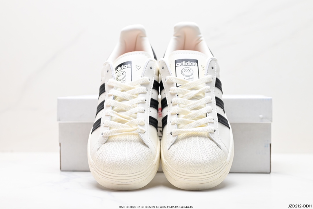 140 阿迪达斯Adidas三叶草 Originals Superstar Pride RM贝壳头板鞋 GY5987