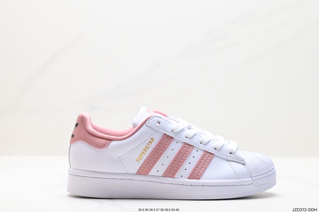 140 阿迪达斯Adidas三叶草 Originals Superstar Pride RM贝壳头板鞋 GY5987