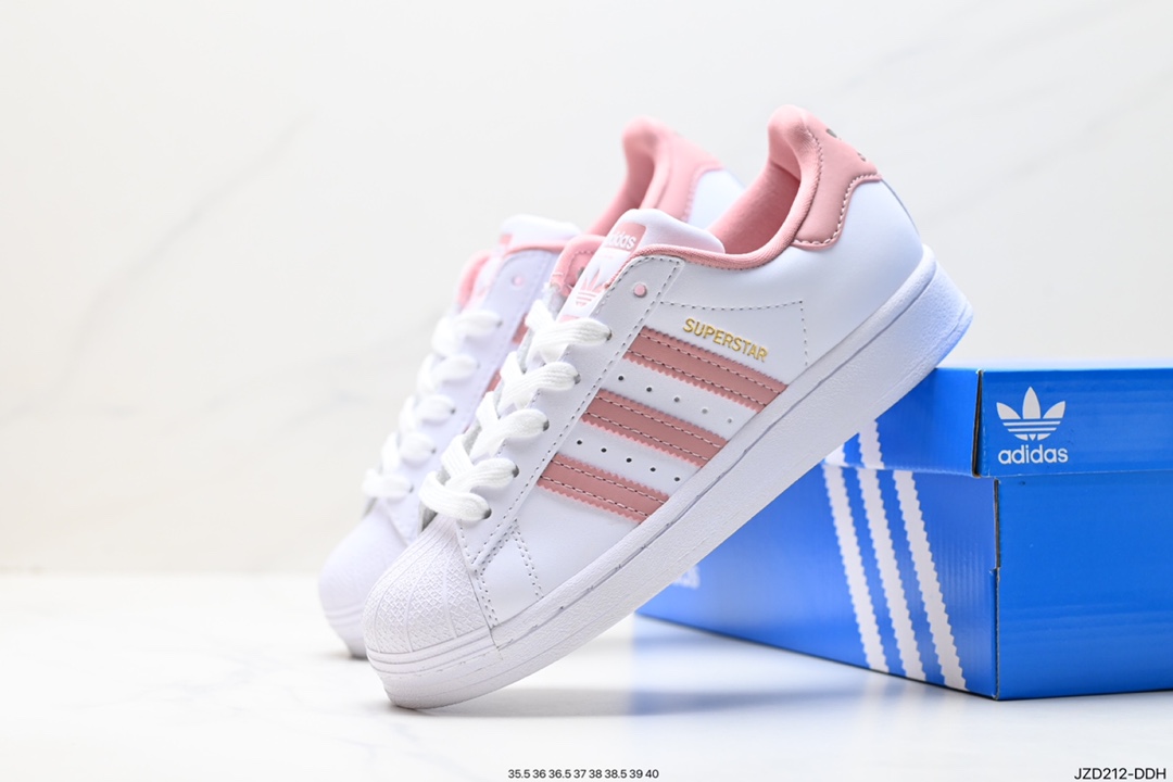 140 阿迪达斯Adidas三叶草 Originals Superstar Pride RM贝壳头板鞋 GY5987