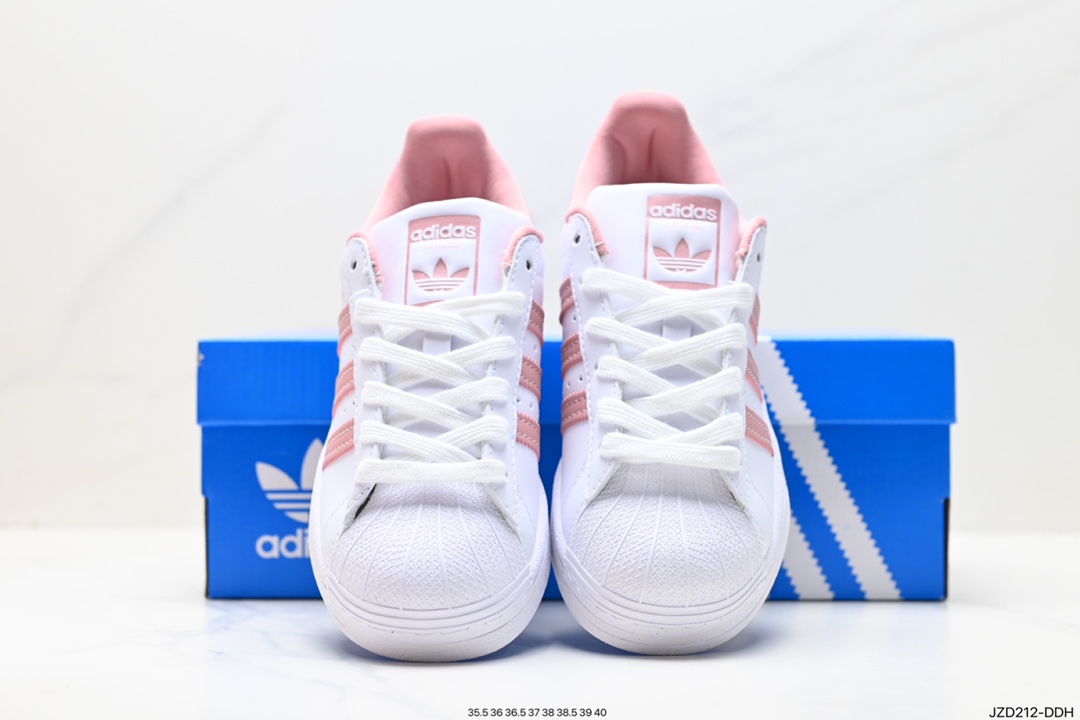 140 阿迪达斯Adidas三叶草 Originals Superstar Pride RM贝壳头板鞋 GY5987