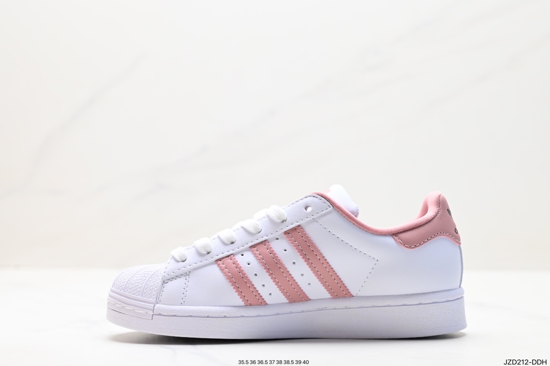 140 阿迪达斯Adidas三叶草 Originals Superstar Pride RM贝壳头板鞋 GY5987