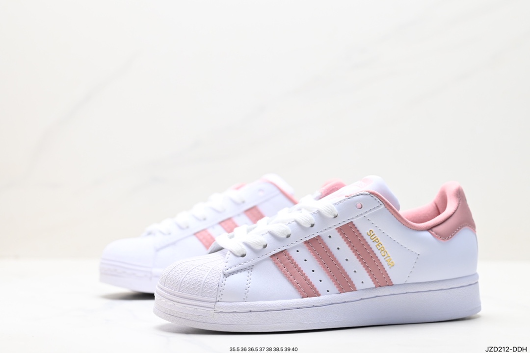 140 阿迪达斯Adidas三叶草 Originals Superstar Pride RM贝壳头板鞋 GY5987