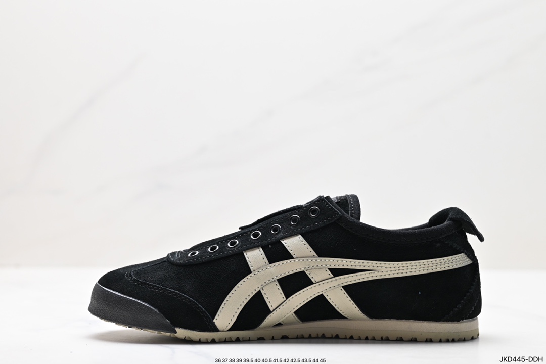 160 日产经典老牌-鬼塚虎Onitsuka Tiger Mexico 66经典墨西哥系列复古经典百搭休闲皮革慢跑鞋 1183B782-001