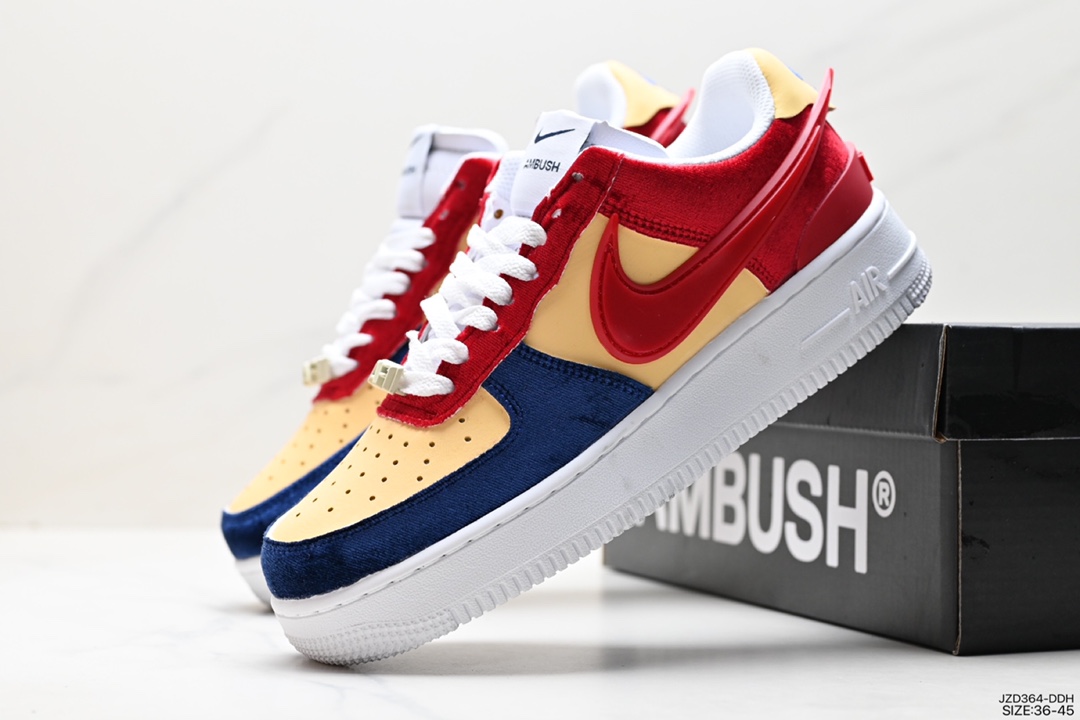 140 Ambush x Nike  Air Force 1‘07 Low ”Phantom“ 联名款 空军一号低帮休闲板鞋 DV3464-810