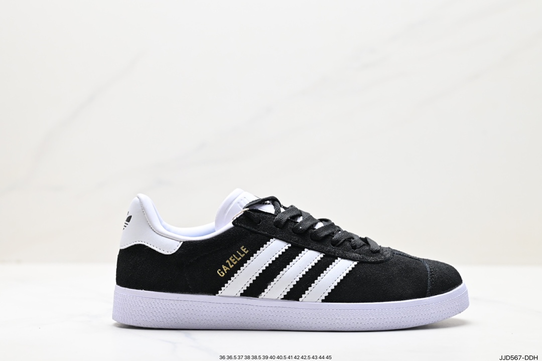 130 阿迪达斯Adidas Originals Gazelle Indoor 三叶草复古防滑耐磨低帮板鞋  BB5476