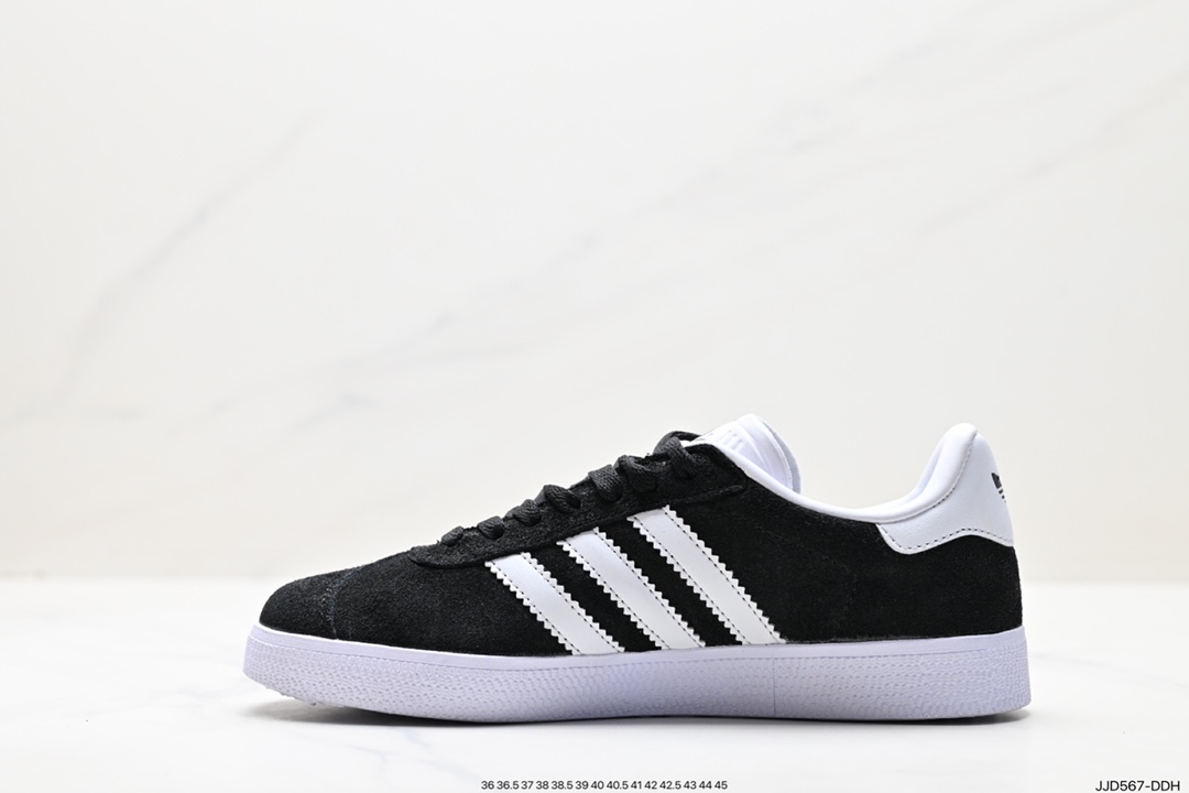 130 阿迪达斯Adidas Originals Gazelle Indoor 三叶草复古防滑耐磨低帮板鞋  BB5476