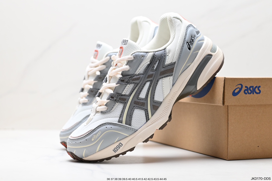 160 ASICS/亚瑟士 GEL-1090 量子系列硅胶回弹休闲运动跑步鞋 1021A275-100