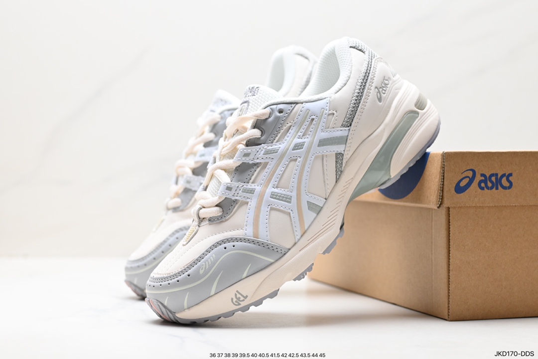 160 ASICS/亚瑟士 GEL-1090 量子系列硅胶回弹休闲运动跑步鞋 1021A275-100