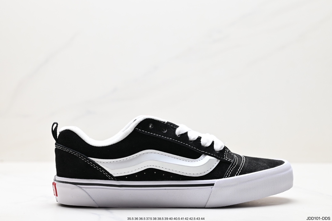 120 万斯Vans Old Skool Platform 黑武士 范斯官方 轻便耐磨舒适厚底休闲帆布鞋