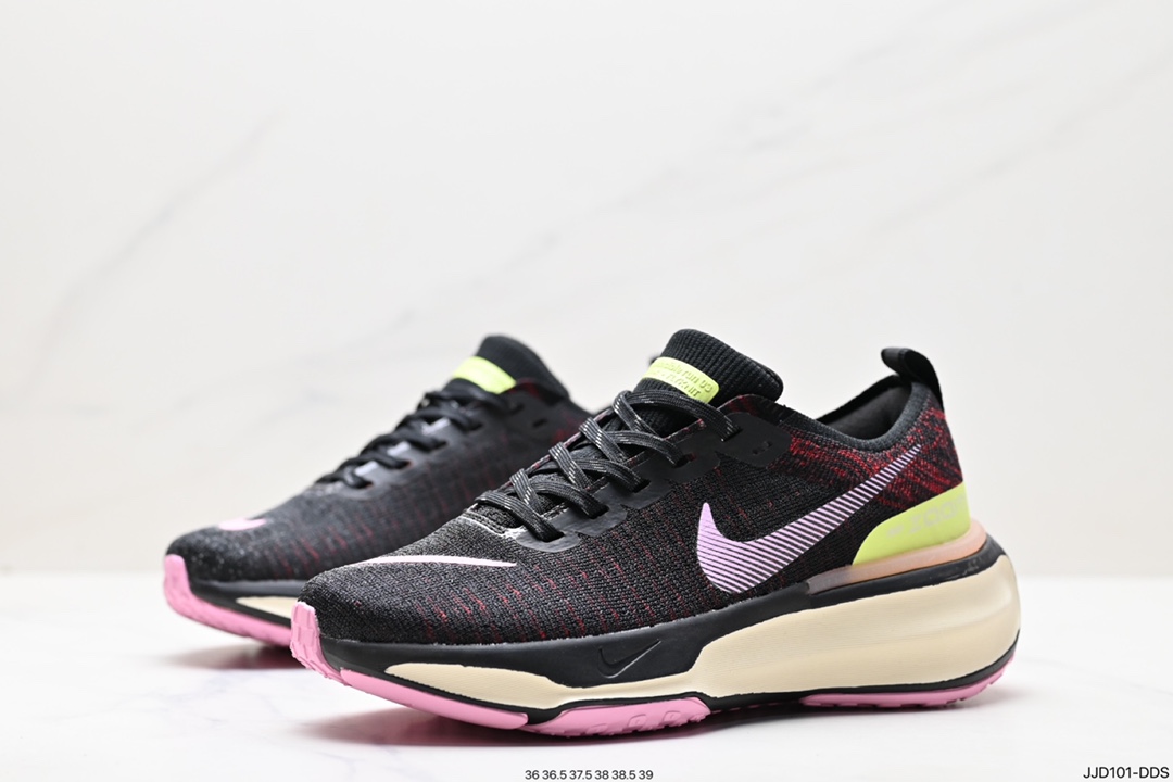 130 耐克NIKE ZOOMX INVINCIBLE RUN FK3 短跑马拉松系带系列轻量休闲运动慢跑鞋 DR2660-100