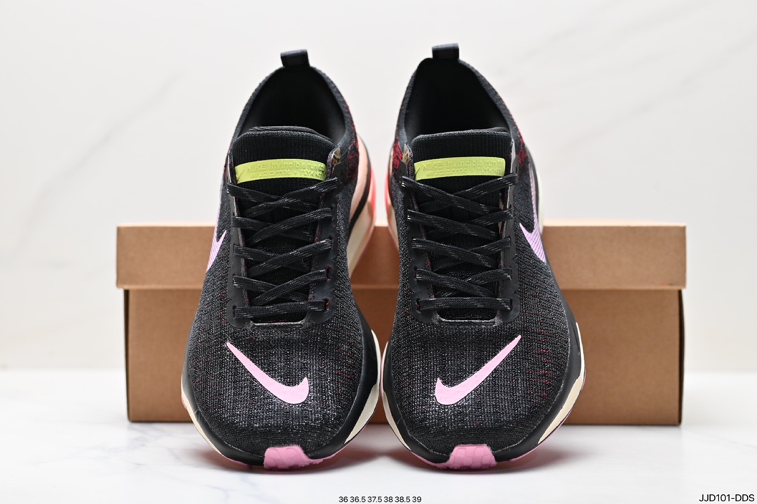 130 耐克NIKE ZOOMX INVINCIBLE RUN FK3 短跑马拉松系带系列轻量休闲运动慢跑鞋 DR2660-100