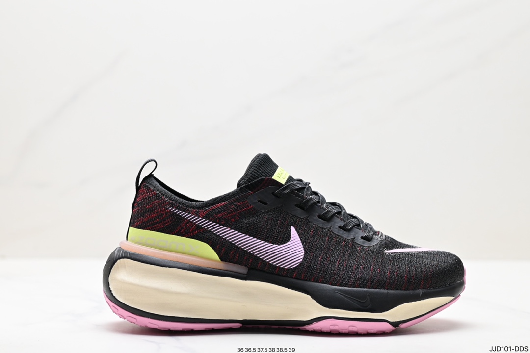 130 耐克NIKE ZOOMX INVINCIBLE RUN FK3 短跑马拉松系带系列轻量休闲运动慢跑鞋 DR2660-100