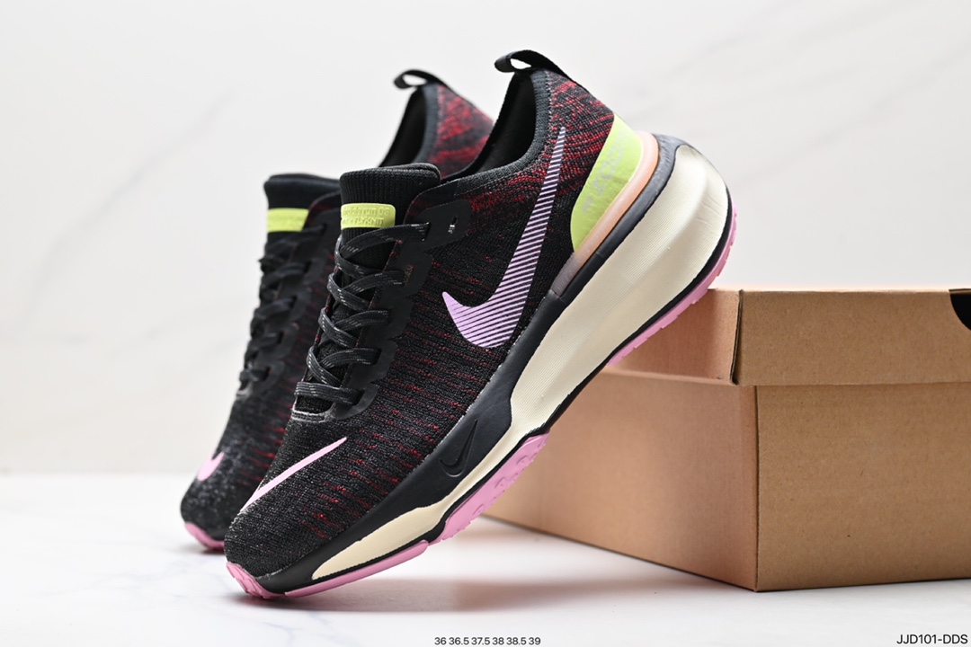 130 耐克NIKE ZOOMX INVINCIBLE RUN FK3 短跑马拉松系带系列轻量休闲运动慢跑鞋 DR2660-100