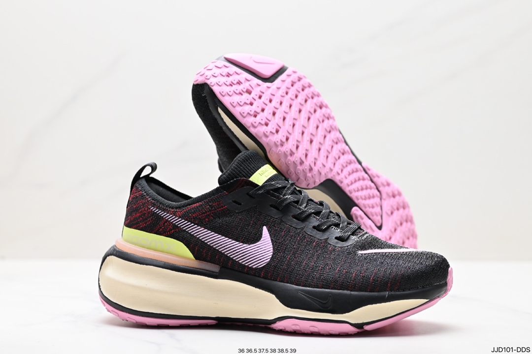 130 耐克NIKE ZOOMX INVINCIBLE RUN FK3 短跑马拉松系带系列轻量休闲运动慢跑鞋 DR2660-100