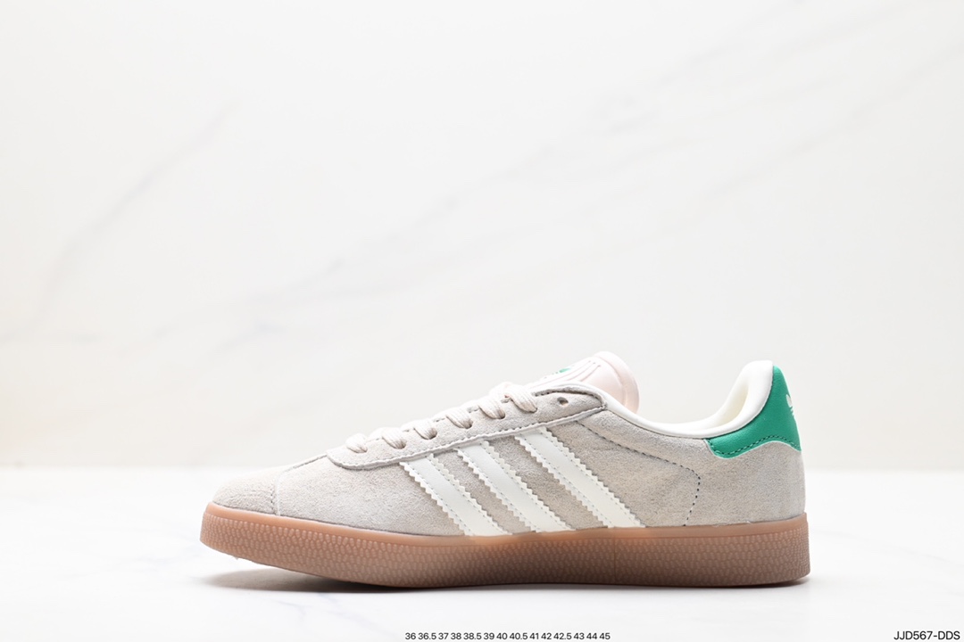 130 阿迪达斯Adidas Originals Gazelle Indoor 三叶草复古防滑耐磨低帮板鞋 HQ8717