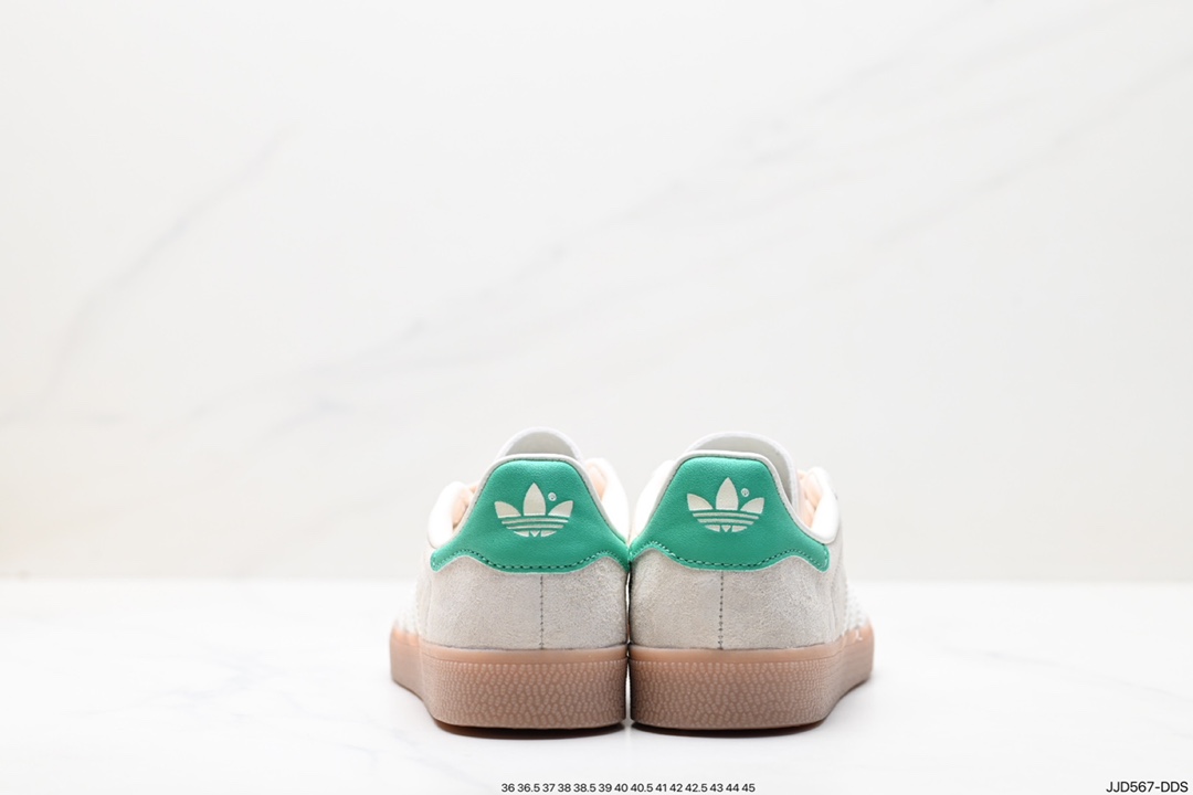 130 阿迪达斯Adidas Originals Gazelle Indoor 三叶草复古防滑耐磨低帮板鞋 HQ8717