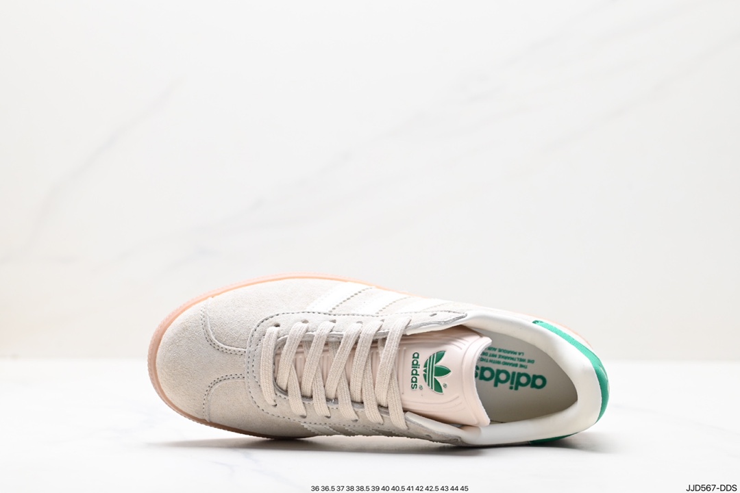 130 阿迪达斯Adidas Originals Gazelle Indoor 三叶草复古防滑耐磨低帮板鞋 HQ8717