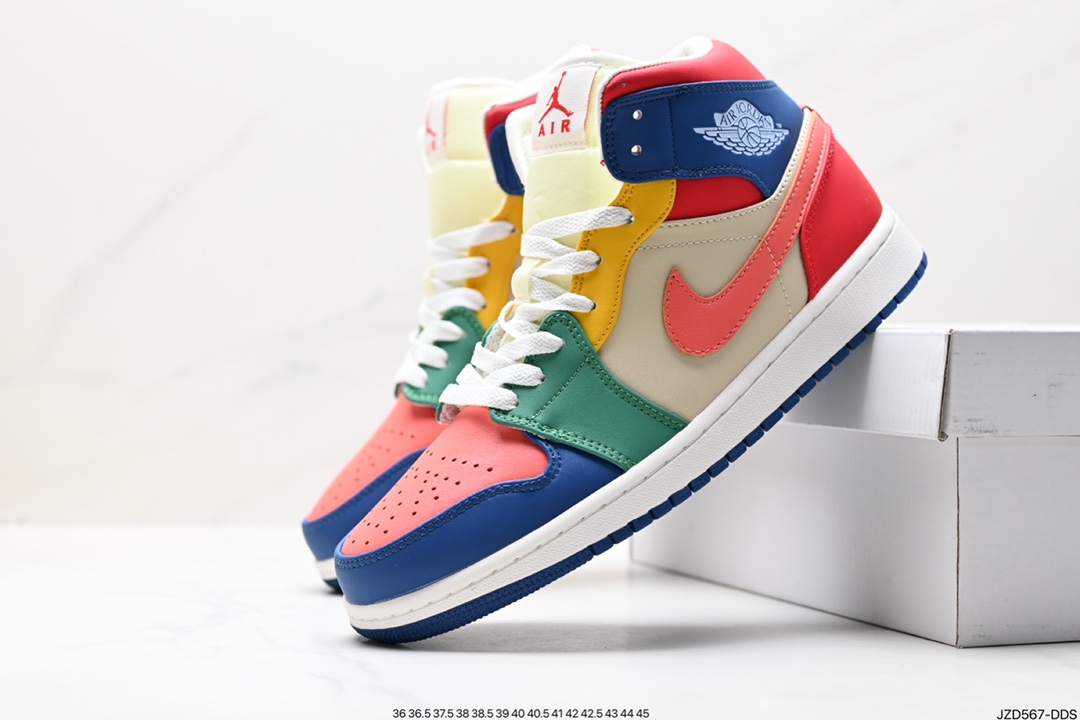 140 Air Jordan 1 Low AJ1乔1中帮休闲板鞋 554724-174