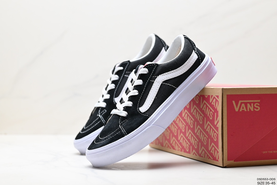 100 万斯Vans Old Skool Platform 黑武士 范斯官方