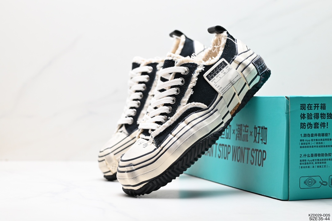 480 纯原吴建豪个人新锐品牌xVESSEL G.O.P Mule Slip On 重工解构厚