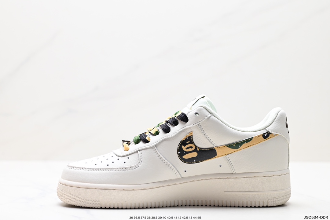 180 耐克Nike Air Force 1 Low 空军一号低帮百搭休闲运动板鞋 AA1265-118