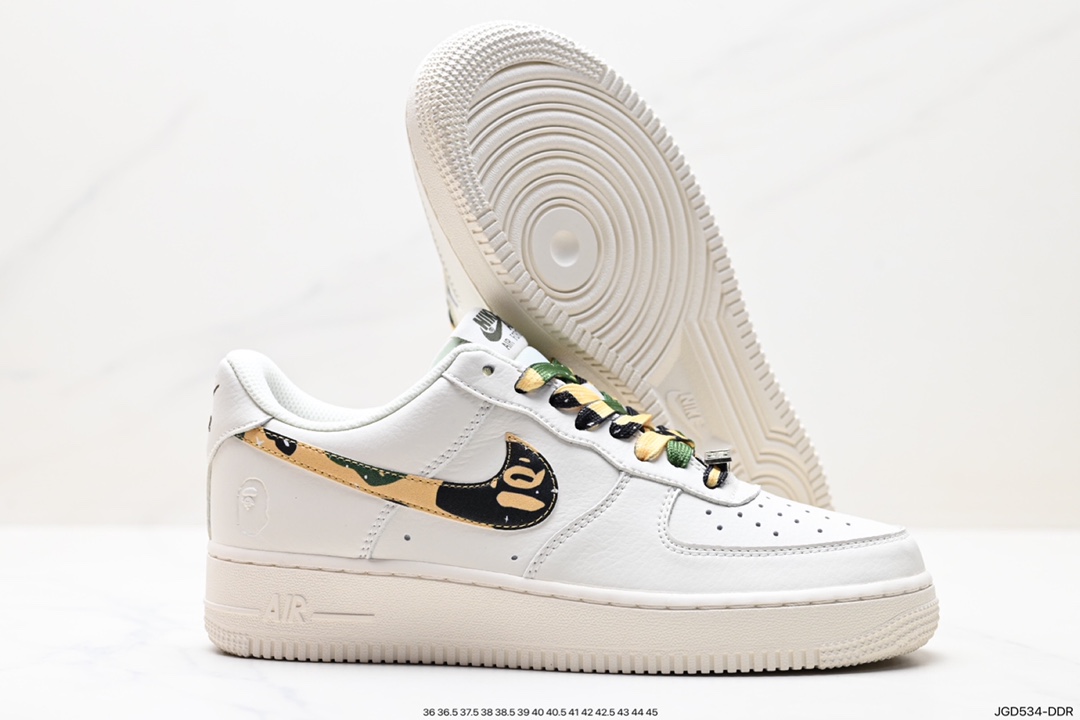 180 耐克Nike Air Force 1 Low 空军一号低帮百搭休闲运动板鞋 AA1265-118