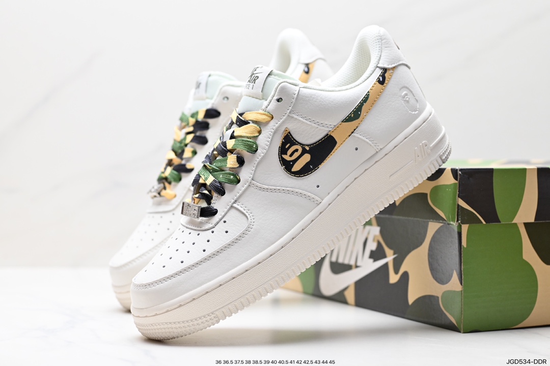 180 耐克Nike Air Force 1 Low 空军一号低帮百搭休闲运动板鞋 AA1265-118