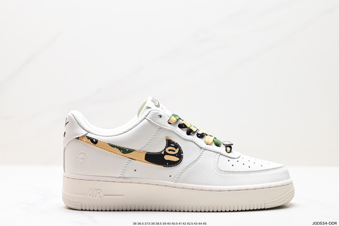 180 耐克Nike Air Force 1 Low 空军一号低帮百搭休闲运动板鞋 AA1265-118