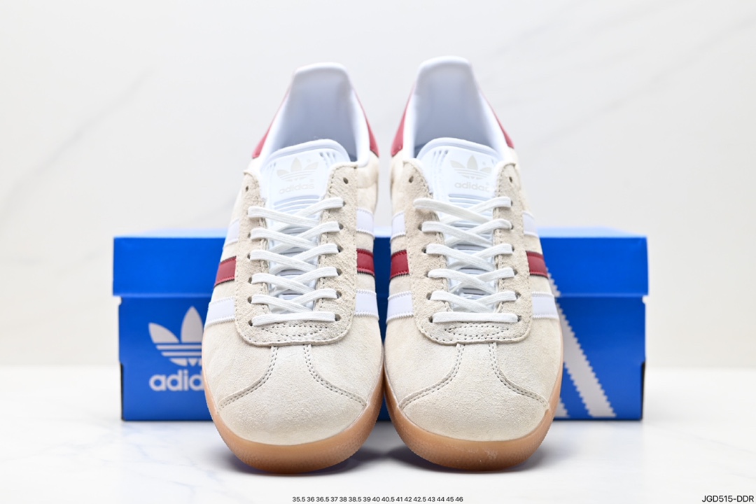 180 阿迪达斯Adidas Originals Gazelle Indoor 三叶草复古防滑耐磨低帮板鞋 HQ8717