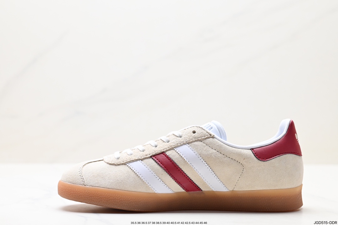 180 阿迪达斯Adidas Originals Gazelle Indoor 三叶草复古防滑耐磨低帮板鞋 HQ8717